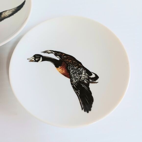 Vintage 1980s Bird Collection Small Plates by Calvert Reserve Whiskey - Picture 4 of 10